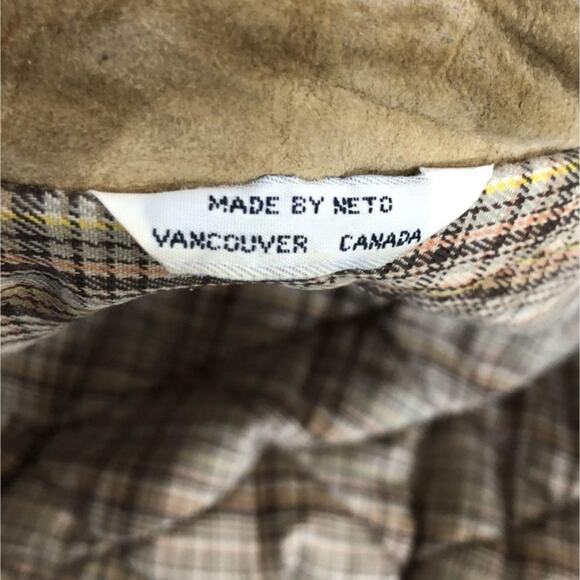 NOTO EUC MENS SIZE SUEDE LEATHER ZIP UP JACKET COAT - Picture 6 of 6